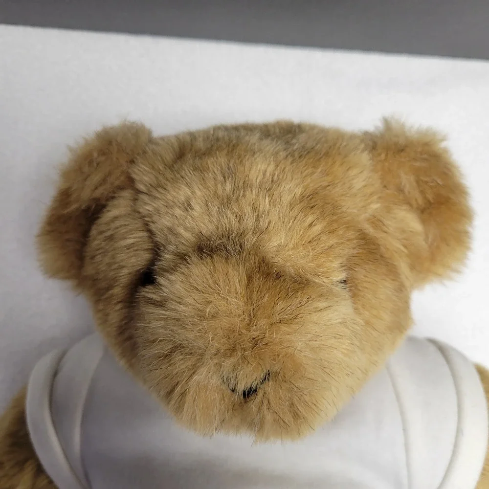 Authentic Handmade Vermont Teddy Bear w jeans T shirt & Heart tattoo